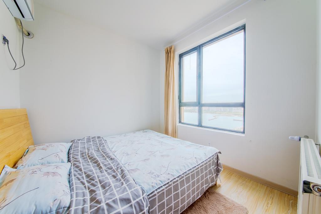 צ'ינגדאו Golden Beach Sea View Apartment מראה חיצוני תמונה